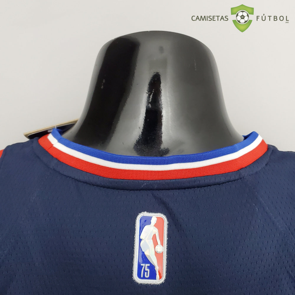 Camiseta Philadelphia 76Ers 21-22 - James Harden 1 Azul Marino Nba