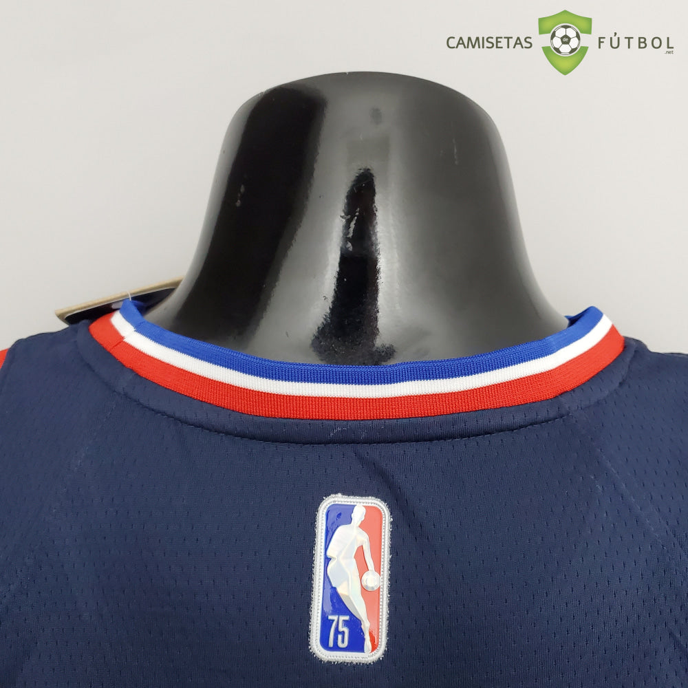 Camiseta Philadelphia 76Ers 21-22 - James Harden 1 Azul Marino Nba