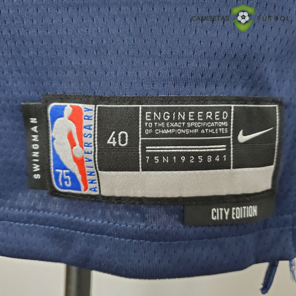 Camiseta Philadelphia 76Ers 21-22 - James Harden 1 Azul Marino Nba