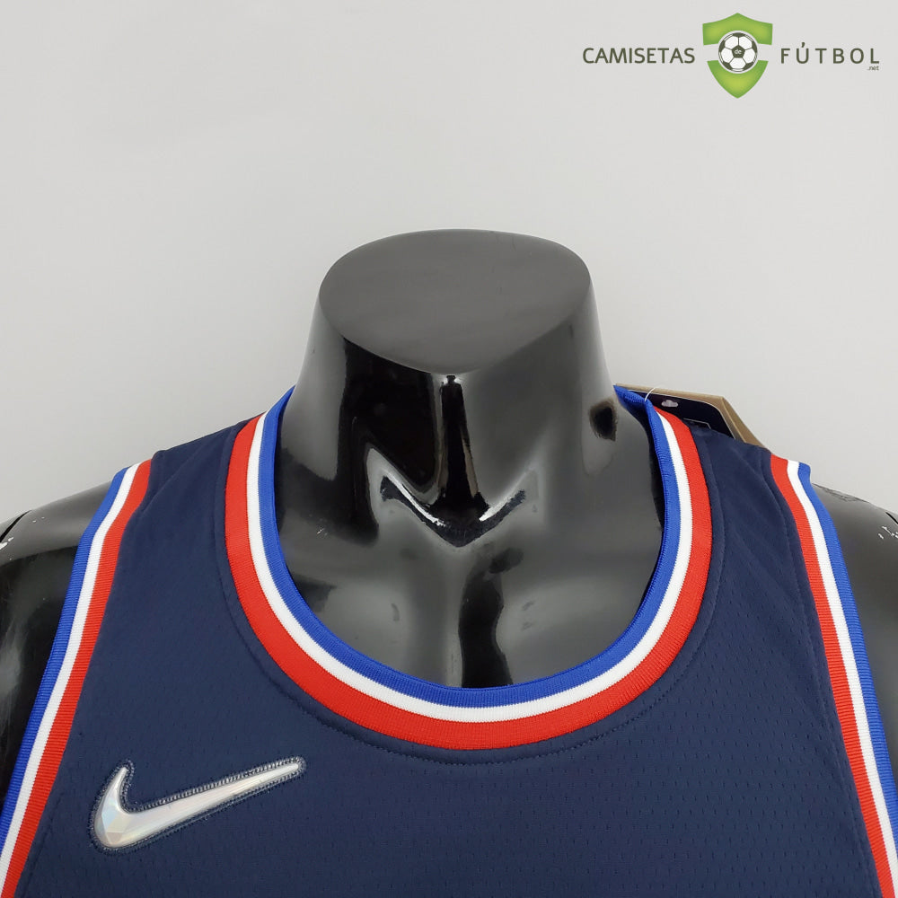 Camiseta Philadelphia 76Ers 21-22 - James Harden 1 Azul Marino Nba
