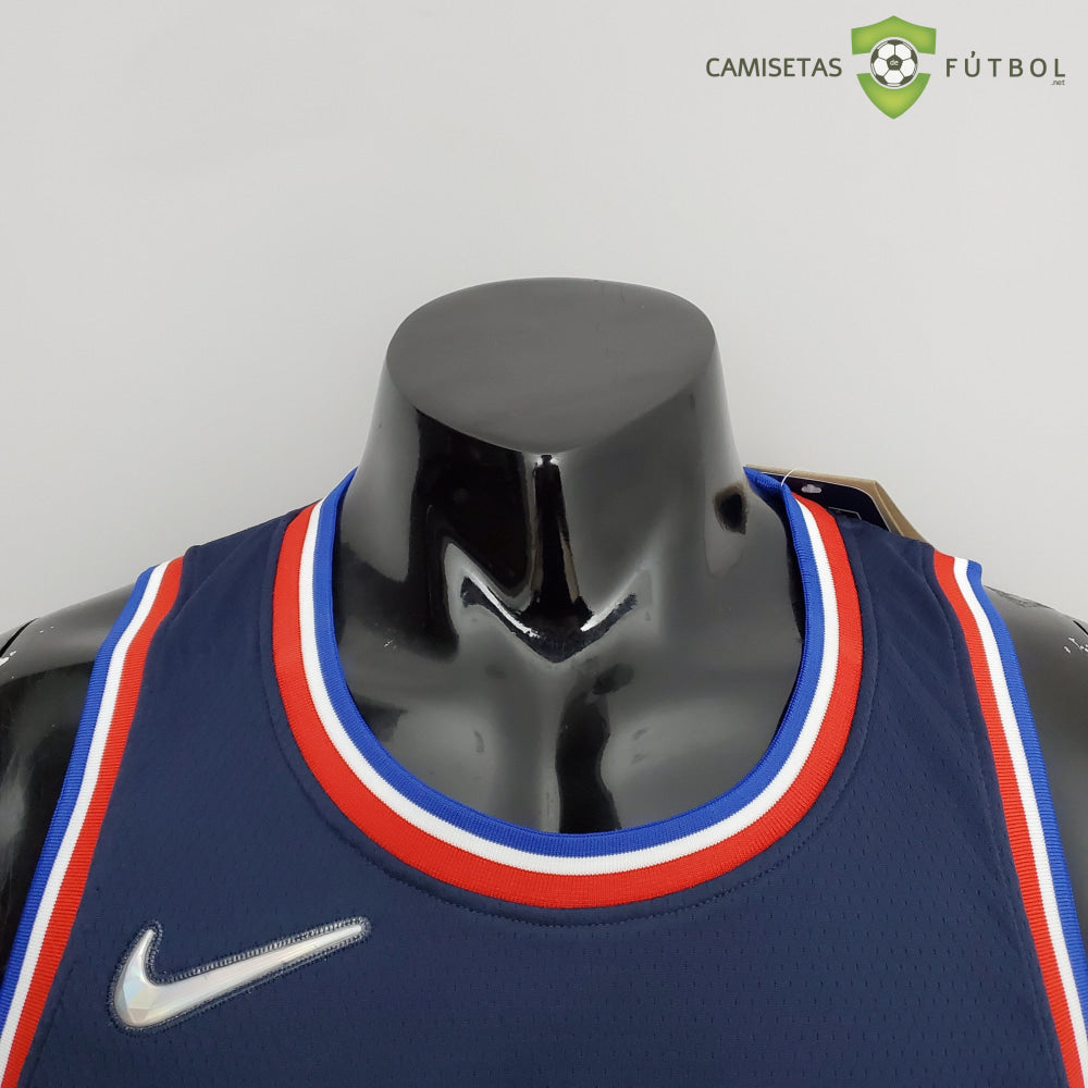 Camiseta Philadelphia 76Ers 21-22 - James Harden 1 Azul Marino Nba