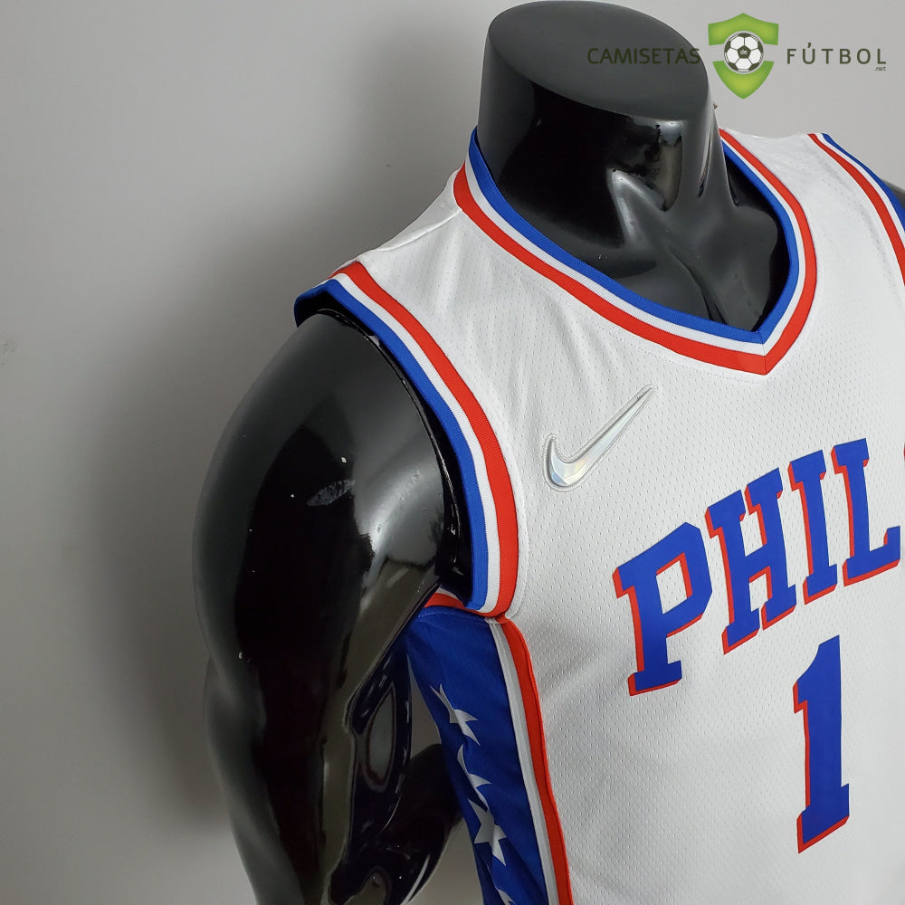 Camiseta Philadelphia 76Ers 21-22 - James Harden 1 Blanco Nba