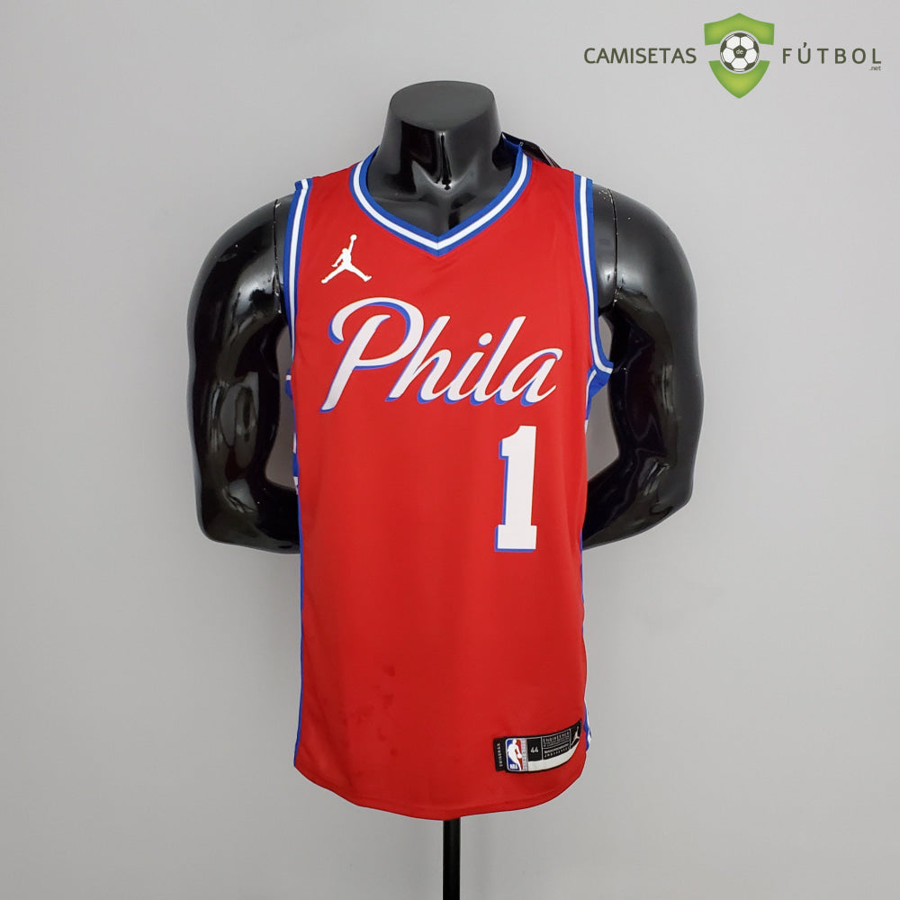 Camiseta Philadelphia 76Ers 21-22 - James Harden 1 Rojo Nba