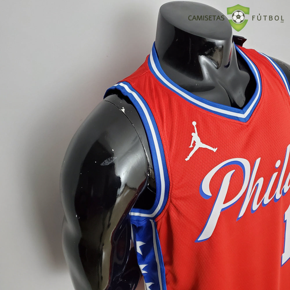 Camiseta Philadelphia 76Ers 21-22 - James Harden 1 Rojo Nba