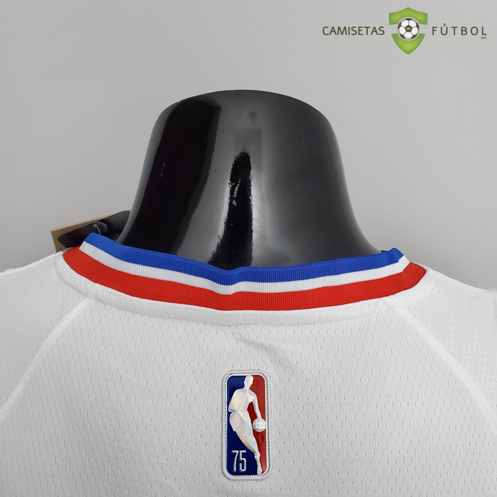 Camiseta Philadelphia 76Ers 21-22 - Joel Embiid 21 Blanco Nba