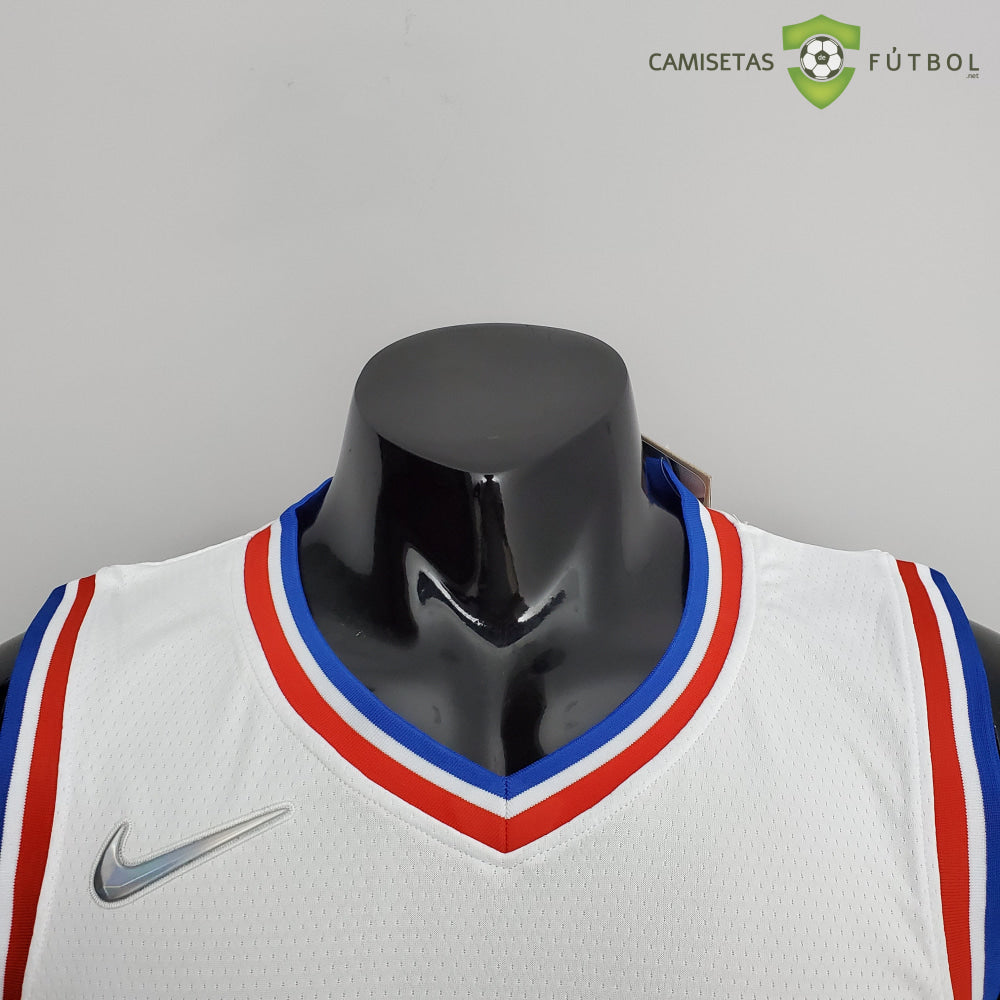 Camiseta Philadelphia 76Ers 21-22 - Joel Embiid 21 Blanco Nba