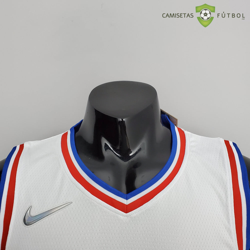 Camiseta Philadelphia 76Ers 21-22 - Joel Embiid 21 Blanco Nba