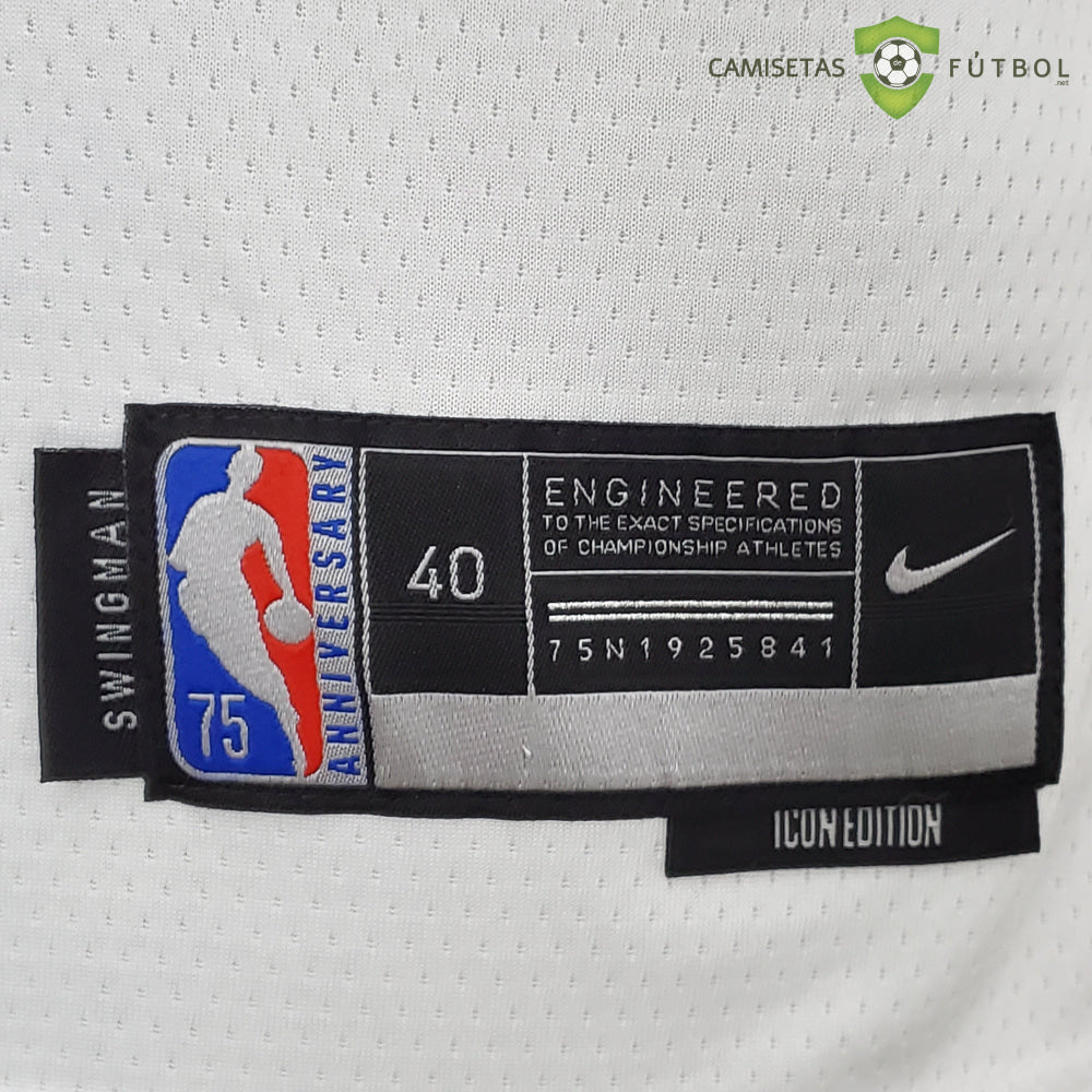 Camiseta Philadelphia 76Ers 21-22 - Joel Embiid 21 Blanco Nba
