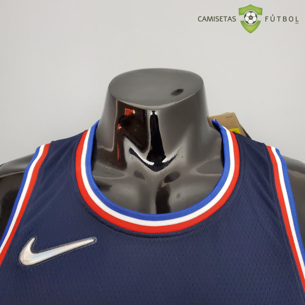 Camiseta Philadelphia 76Ers 21-22 - Seth Curry 31 Azul Marino Nba