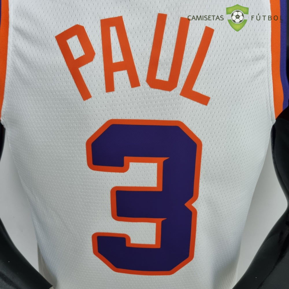 Camiseta Phoenix Suns 21-22 - Chris Paul 3 Blanco Nba