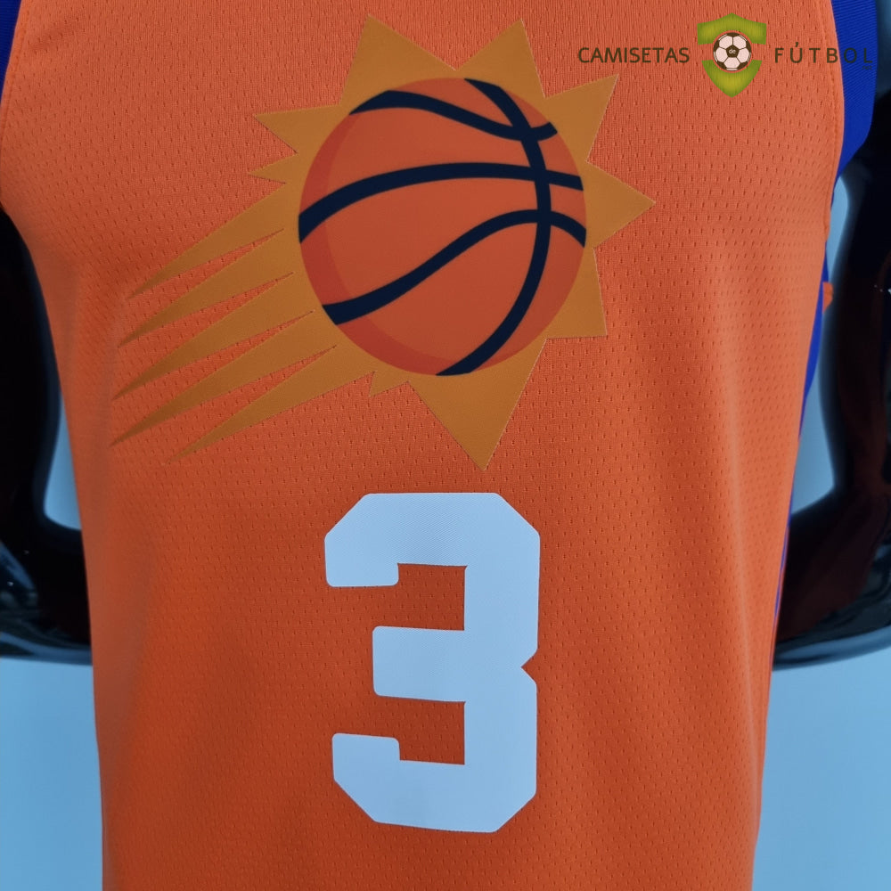Camiseta Phoenix Suns 21-22 - Chris Paul 3 Naranja Nba