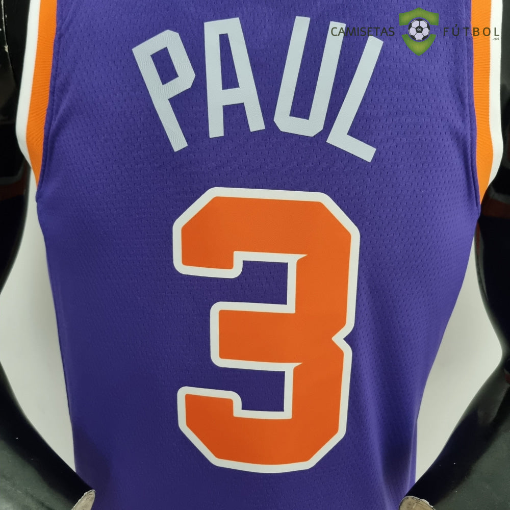 Camiseta Phoenix Suns 21-22 - Chris Paul 3 Violeta Nba