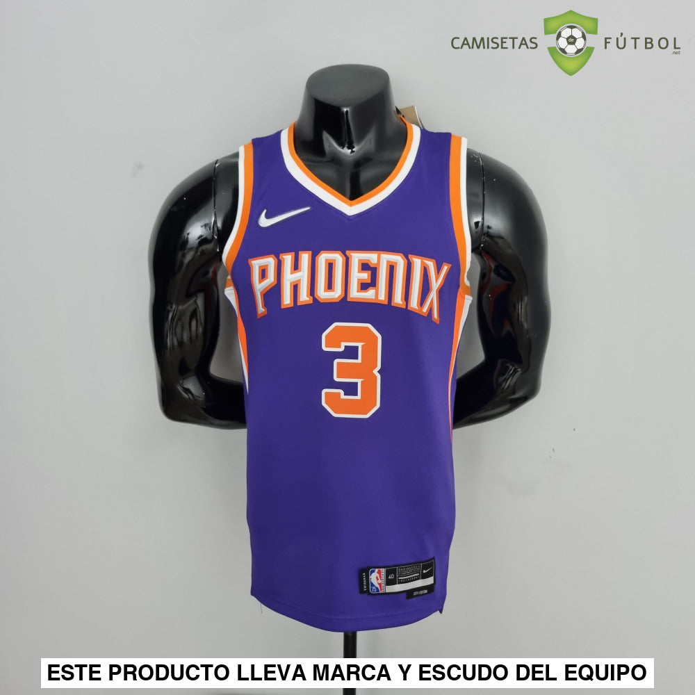 Camiseta Phoenix Suns 21-22 - Chris Paul 3 Violeta Nba