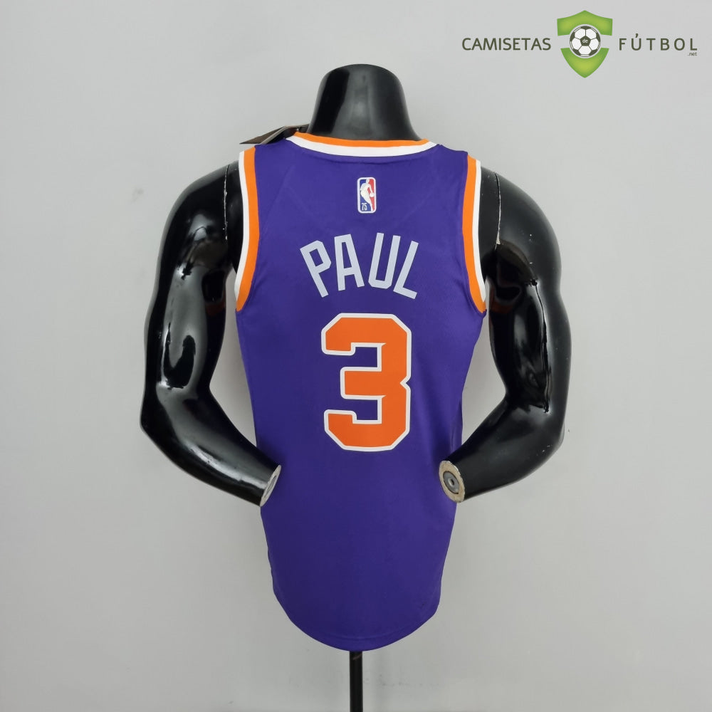 Camiseta Phoenix Suns 21-22 - Chris Paul 3 Violeta Nba