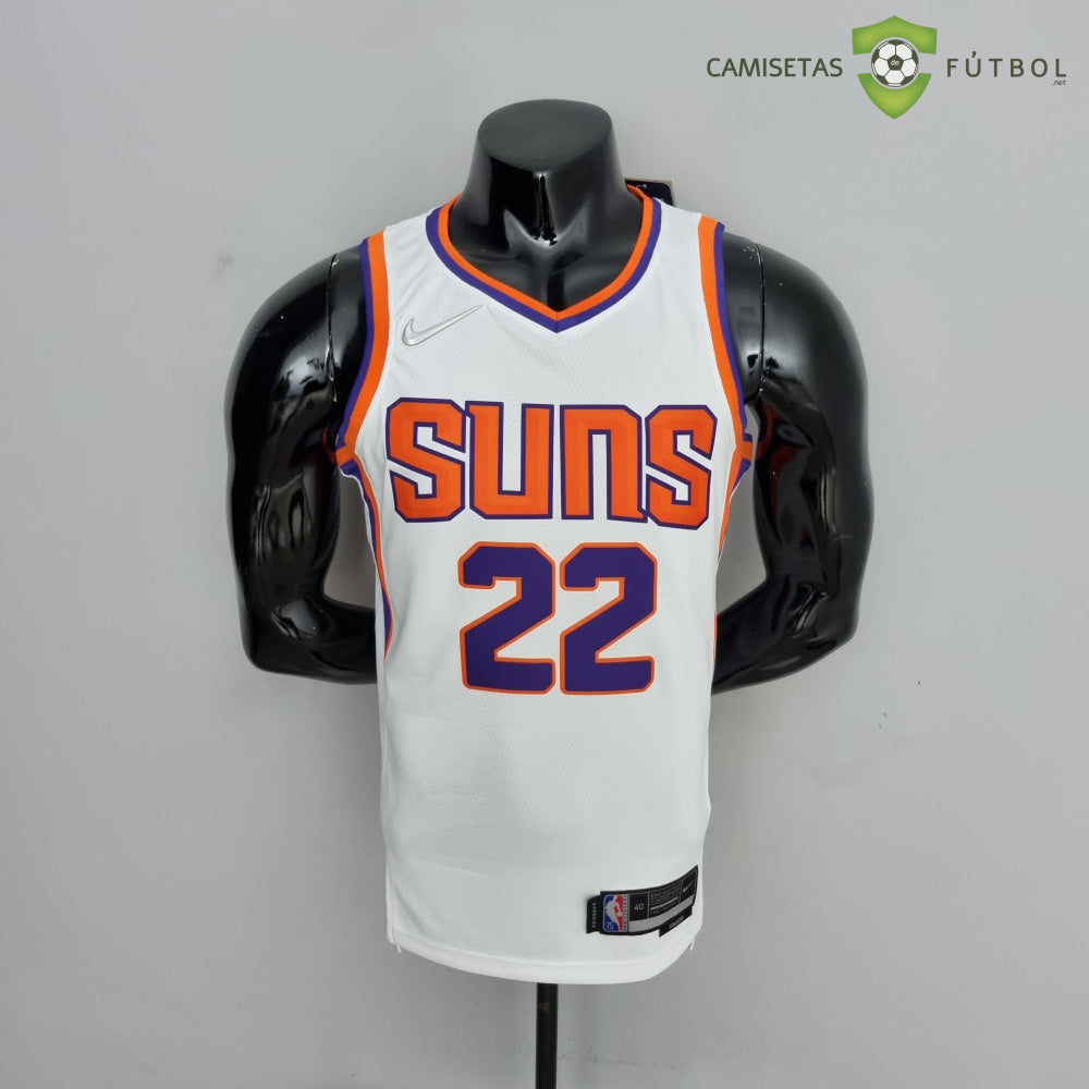 Camiseta Phoenix Suns 21-22 - Deandre Ayton 22 Blanco Nba