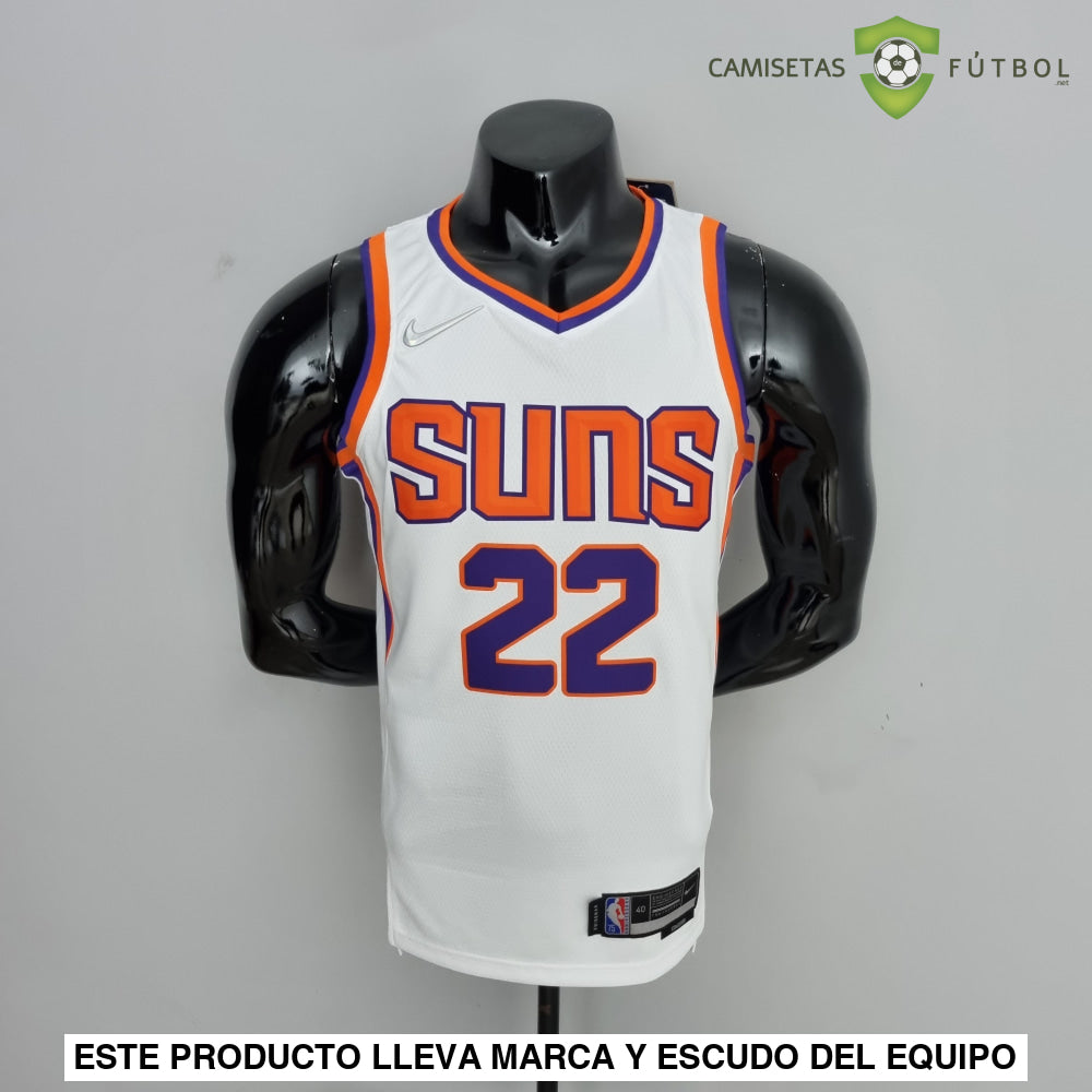 Camiseta Phoenix Suns 21-22 - Deandre Ayton 22 Blanco Nba