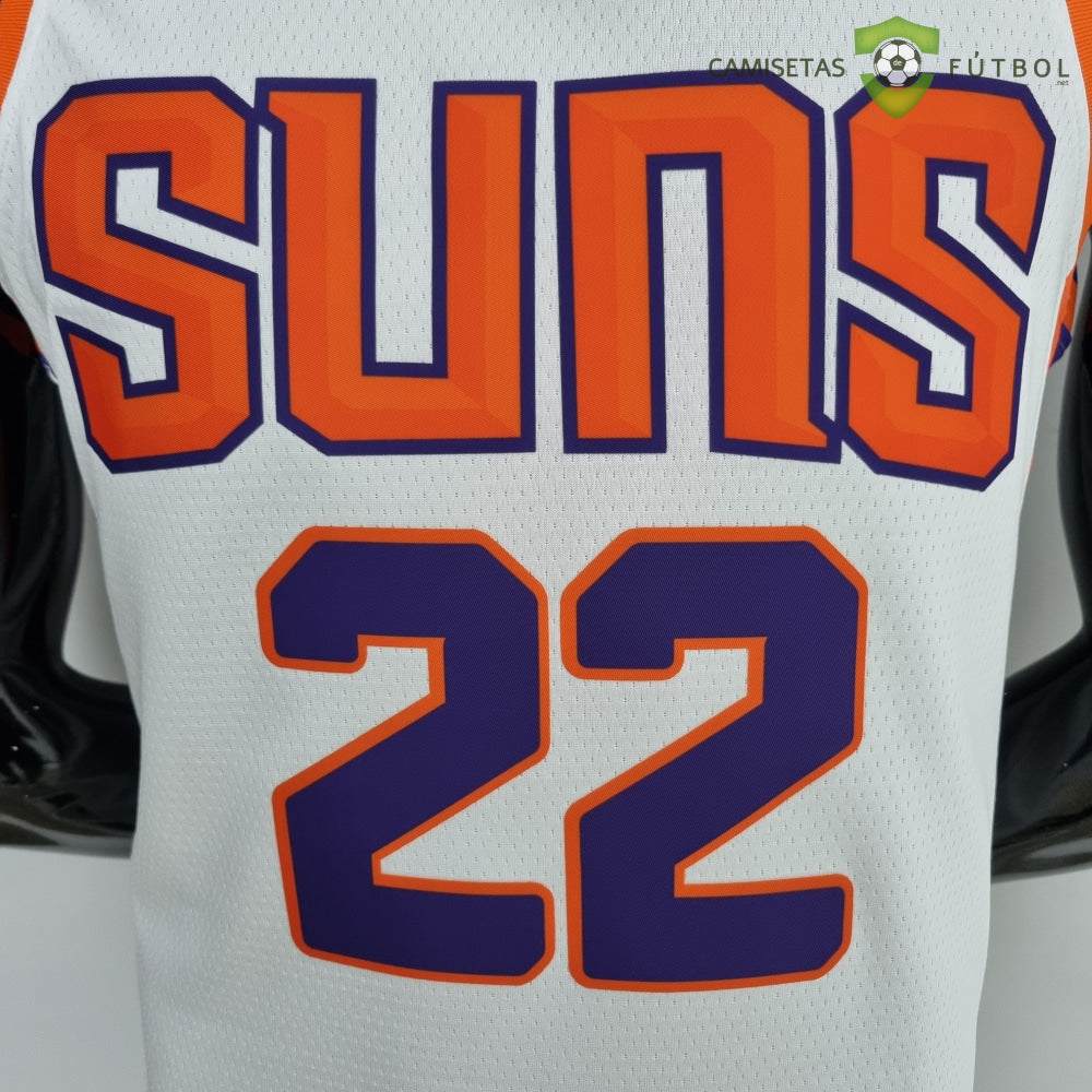 Camiseta Phoenix Suns 21-22 - Deandre Ayton 22 Blanco Nba
