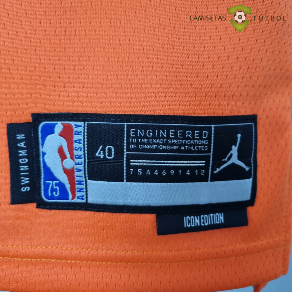 Camiseta Phoenix Suns 21-22 - Deandre Ayton 22 Naranja Nba