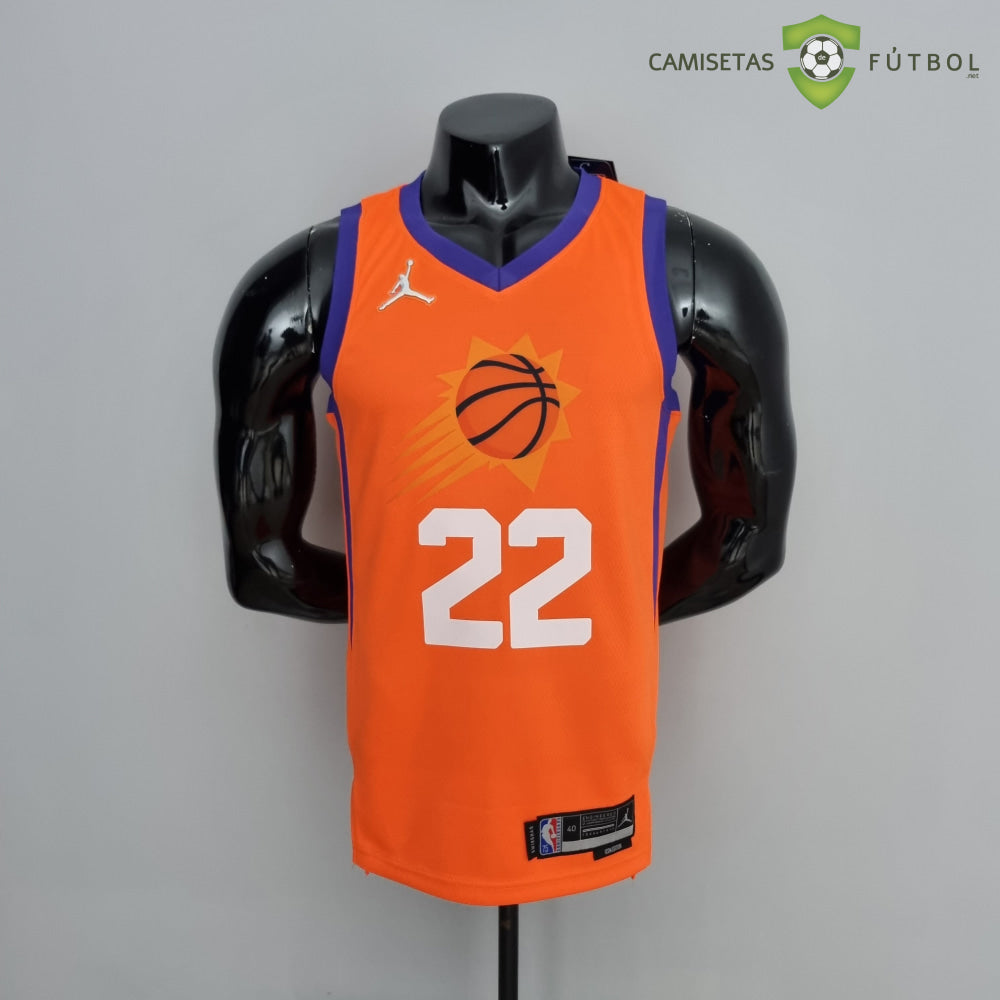 Camiseta Phoenix Suns 21-22 - Deandre Ayton 22 Naranja Nba