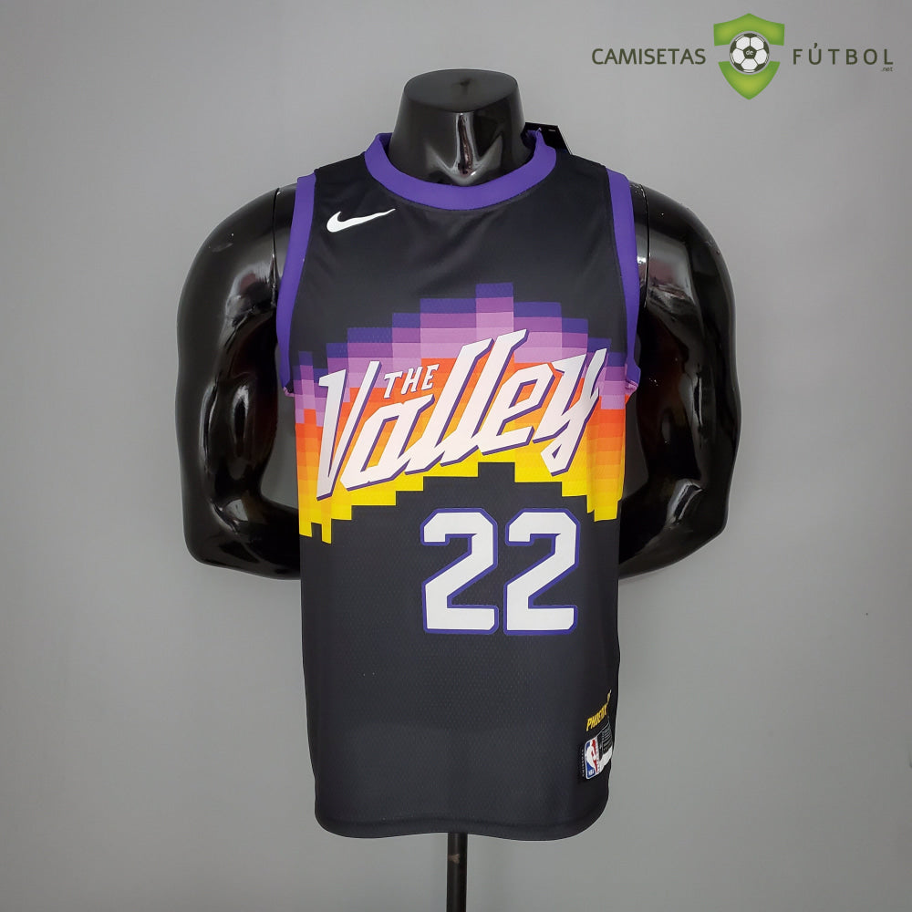 Camiseta Phoenix Suns 21-22 - Deandre Ayton 22 Negro Nba