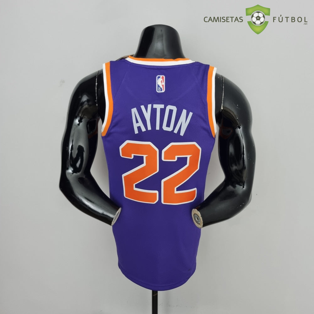 Camiseta Phoenix Suns 21-22 - Deandre Ayton 22 Violeta Nba