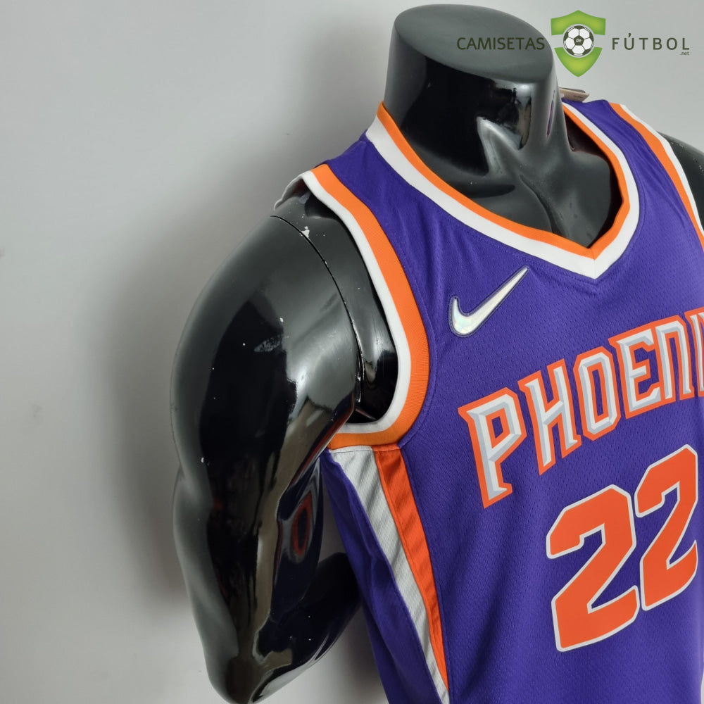 Camiseta Phoenix Suns 21-22 - Deandre Ayton 22 Violeta Nba
