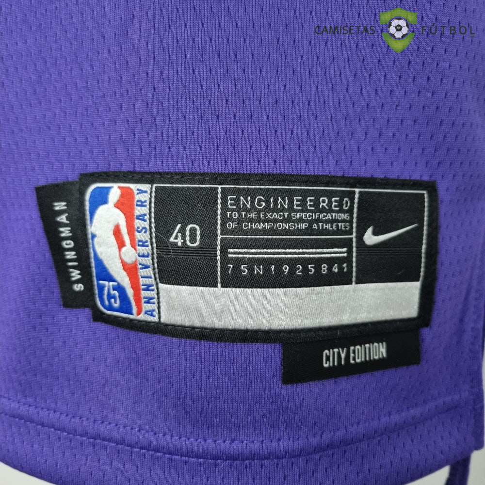 Camiseta Phoenix Suns 21-22 - Deandre Ayton 22 Violeta Nba