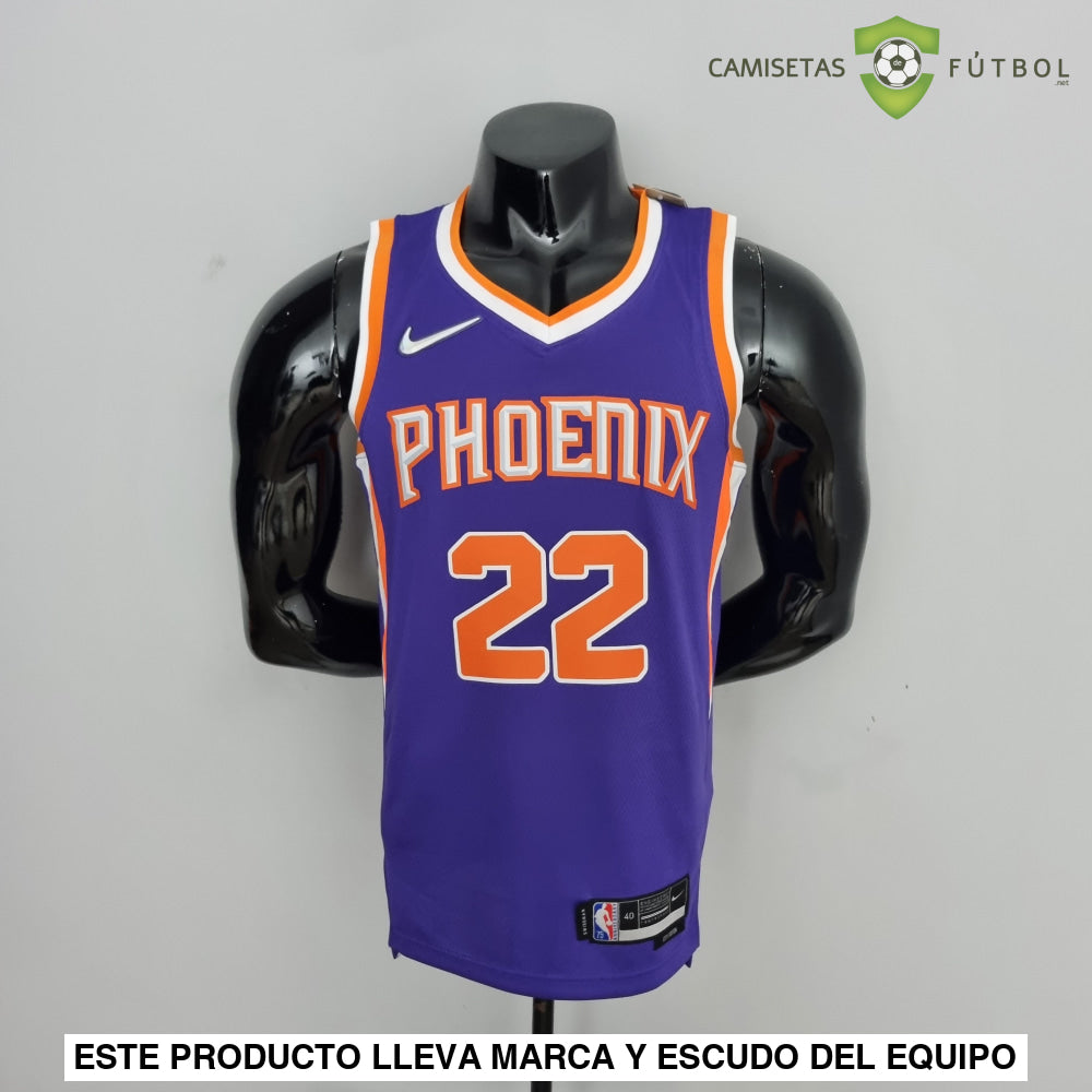 Camiseta Phoenix Suns 21-22 - Deandre Ayton 22 Violeta Nba