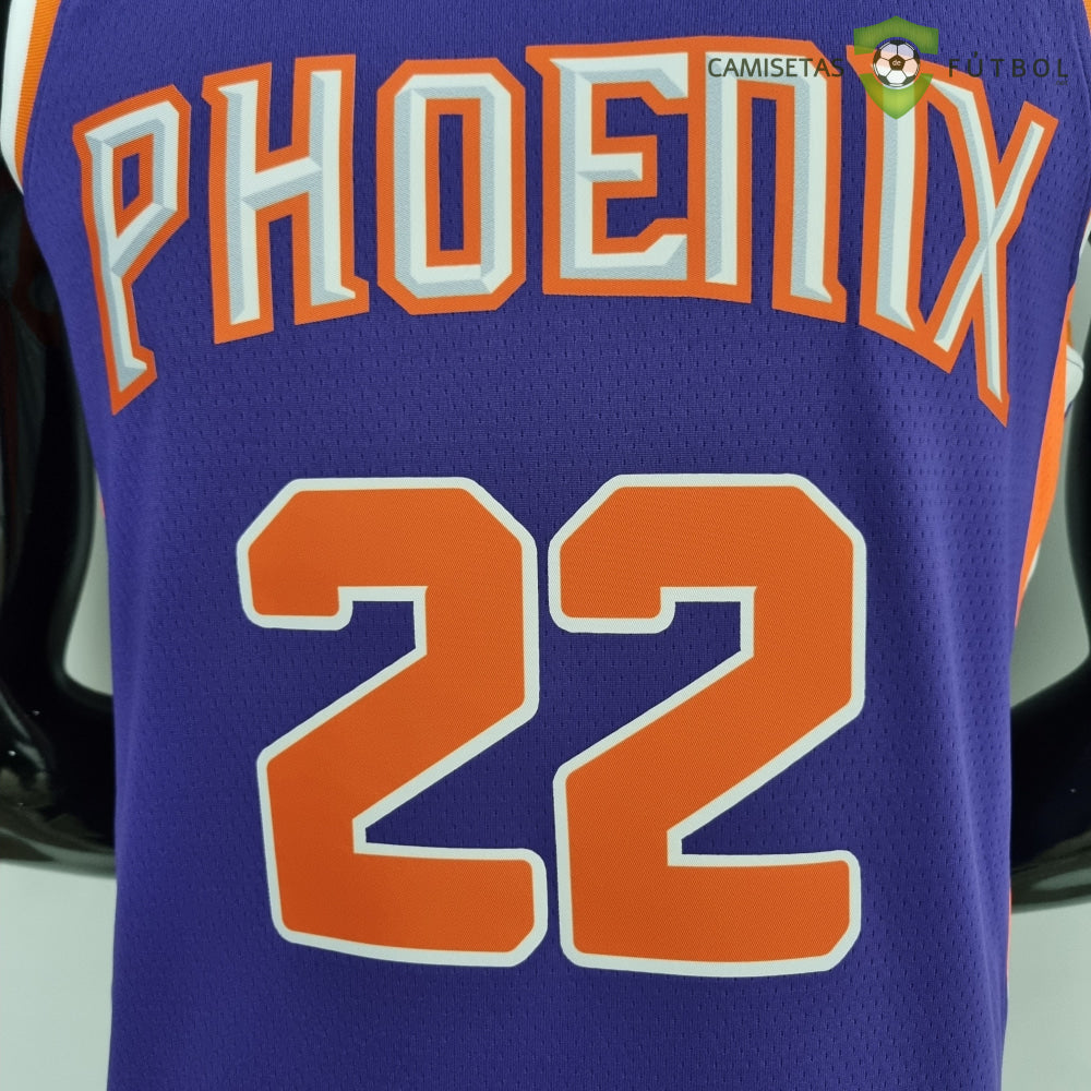Camiseta Phoenix Suns 21-22 - Deandre Ayton 22 Violeta Nba