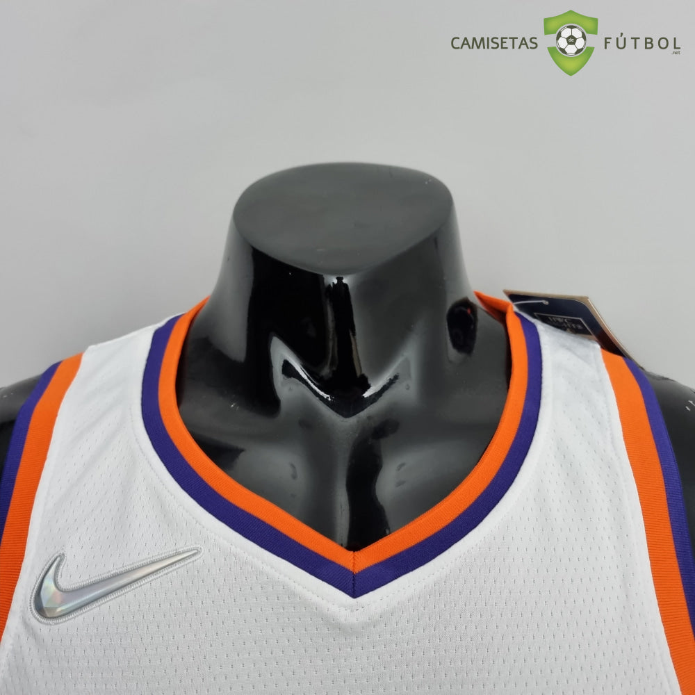 Camiseta Phoenix Suns 21-22 - Devin Booker 1 Blanco Nba