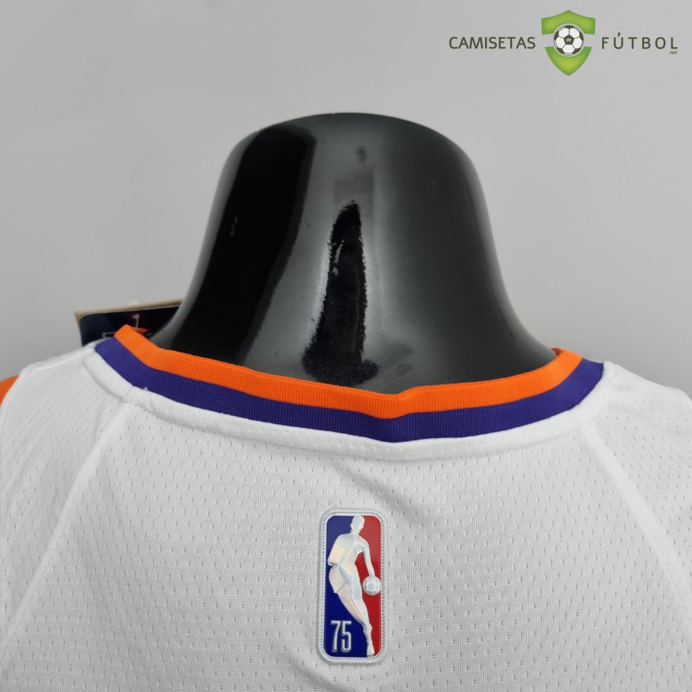 Camiseta Phoenix Suns 21-22 - Devin Booker 1 Blanco Nba