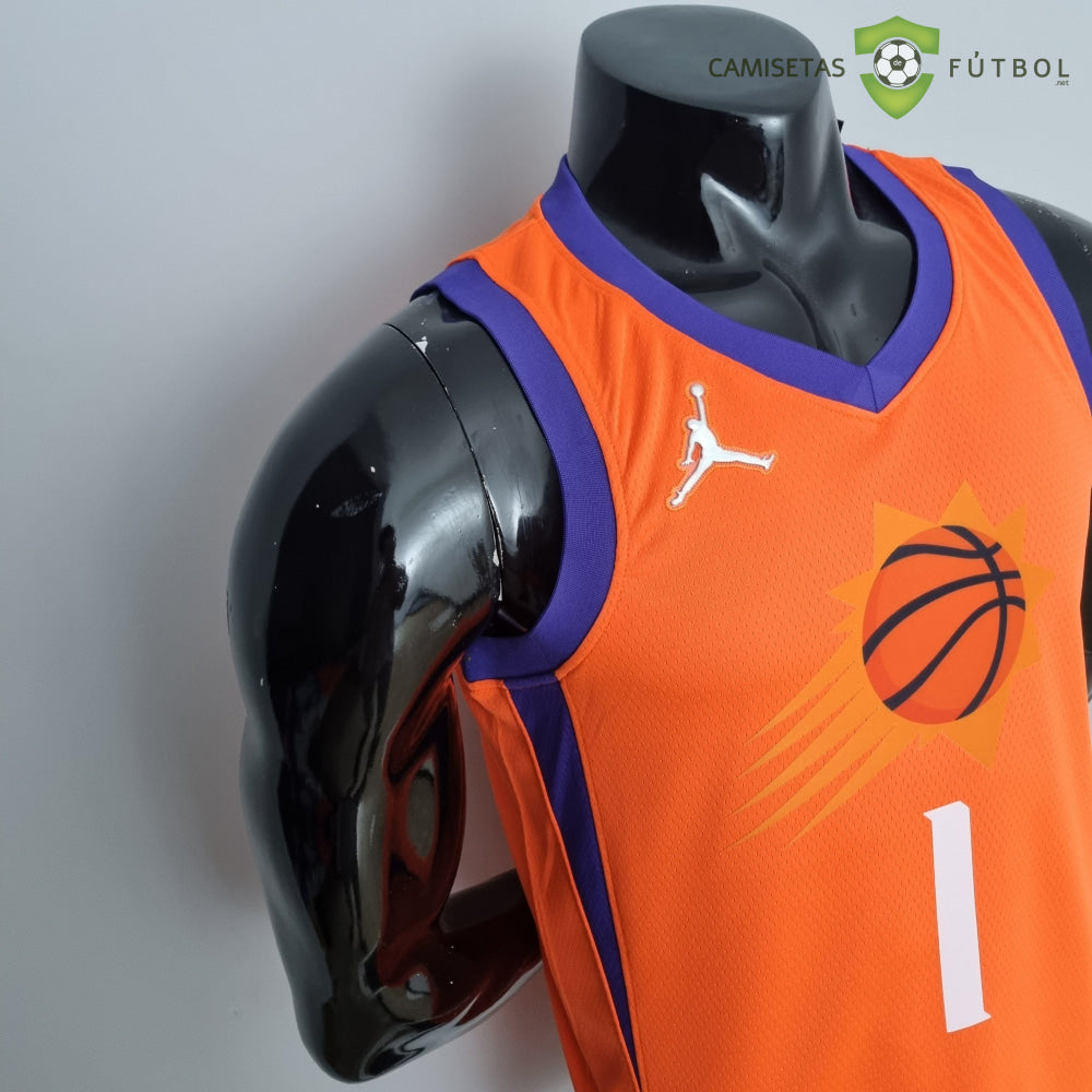 Camiseta Phoenix Suns 21-22 - Devin Booker 1 Naranja Nba