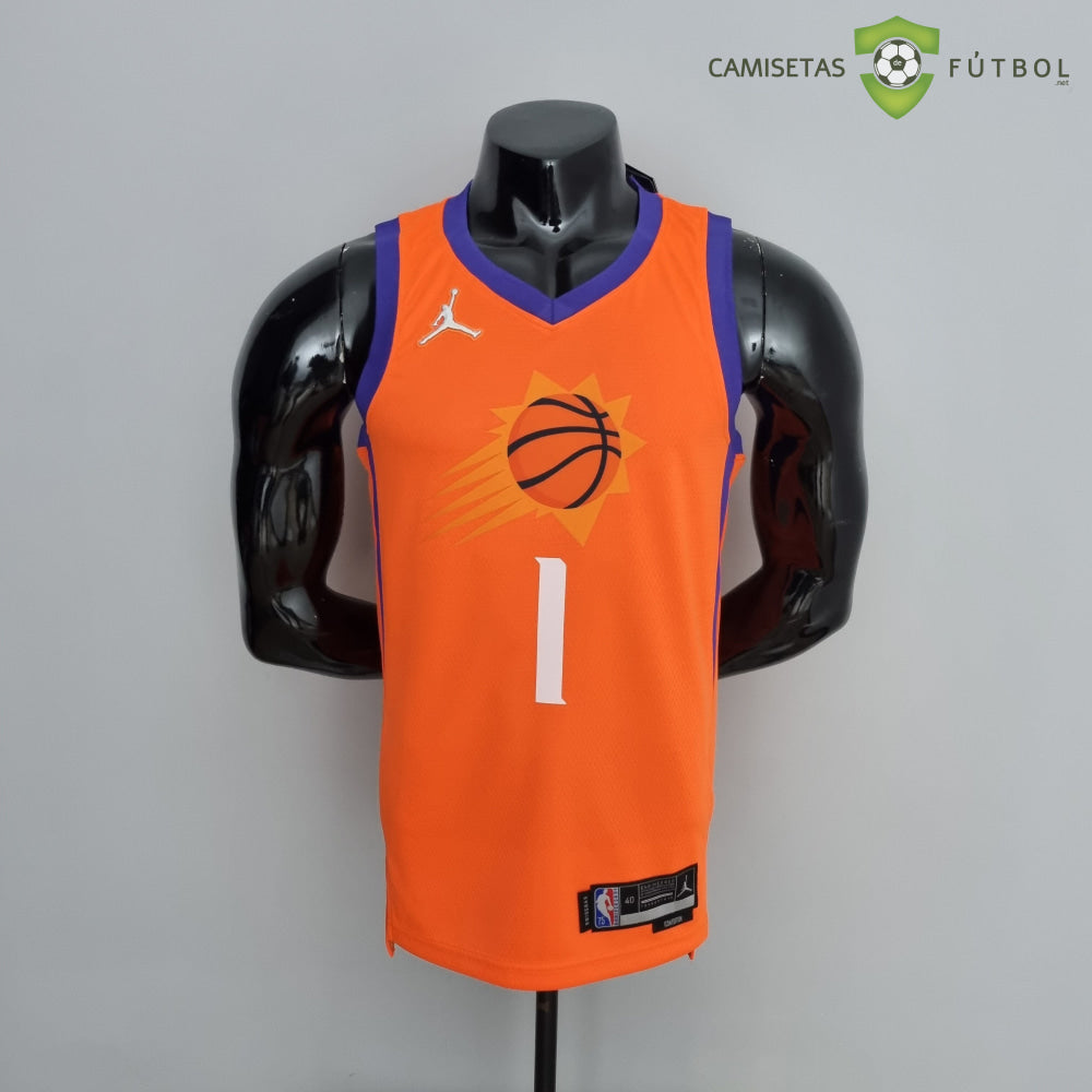 Camiseta Phoenix Suns 21-22 - Devin Booker 1 Naranja Nba