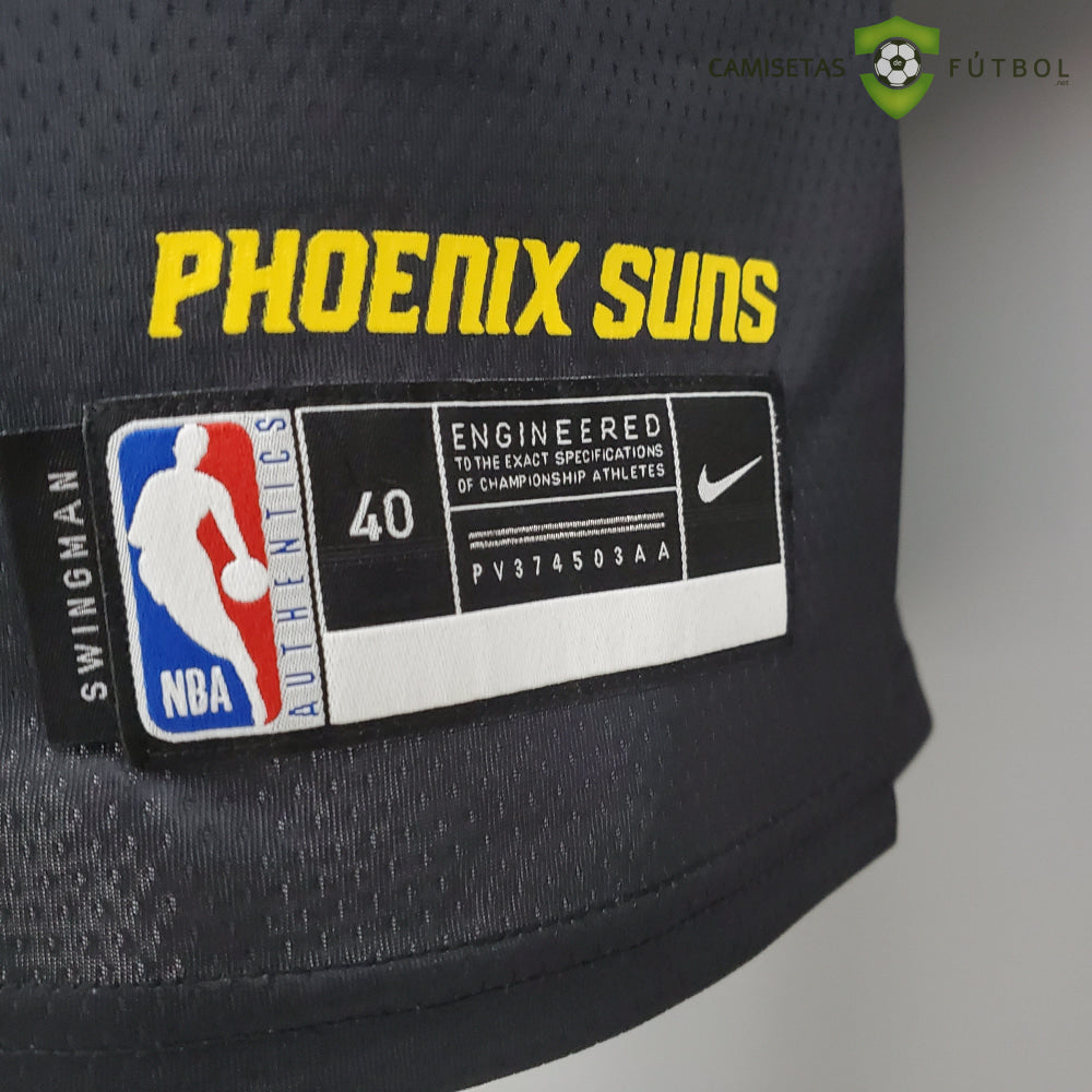 Camiseta Phoenix Suns 21-22 - Devin Booker 1 Negro Nba