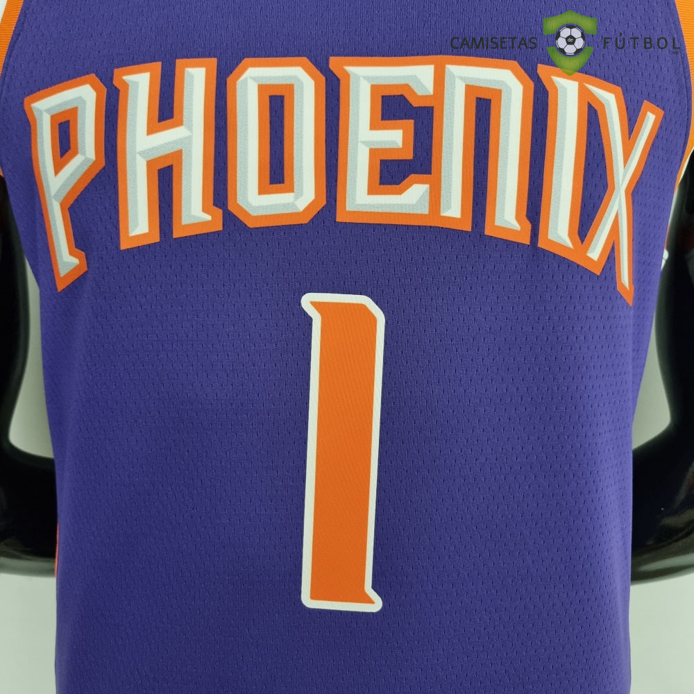 Camiseta Phoenix Suns 21-22 - Devin Booker 1 Violeta Nba