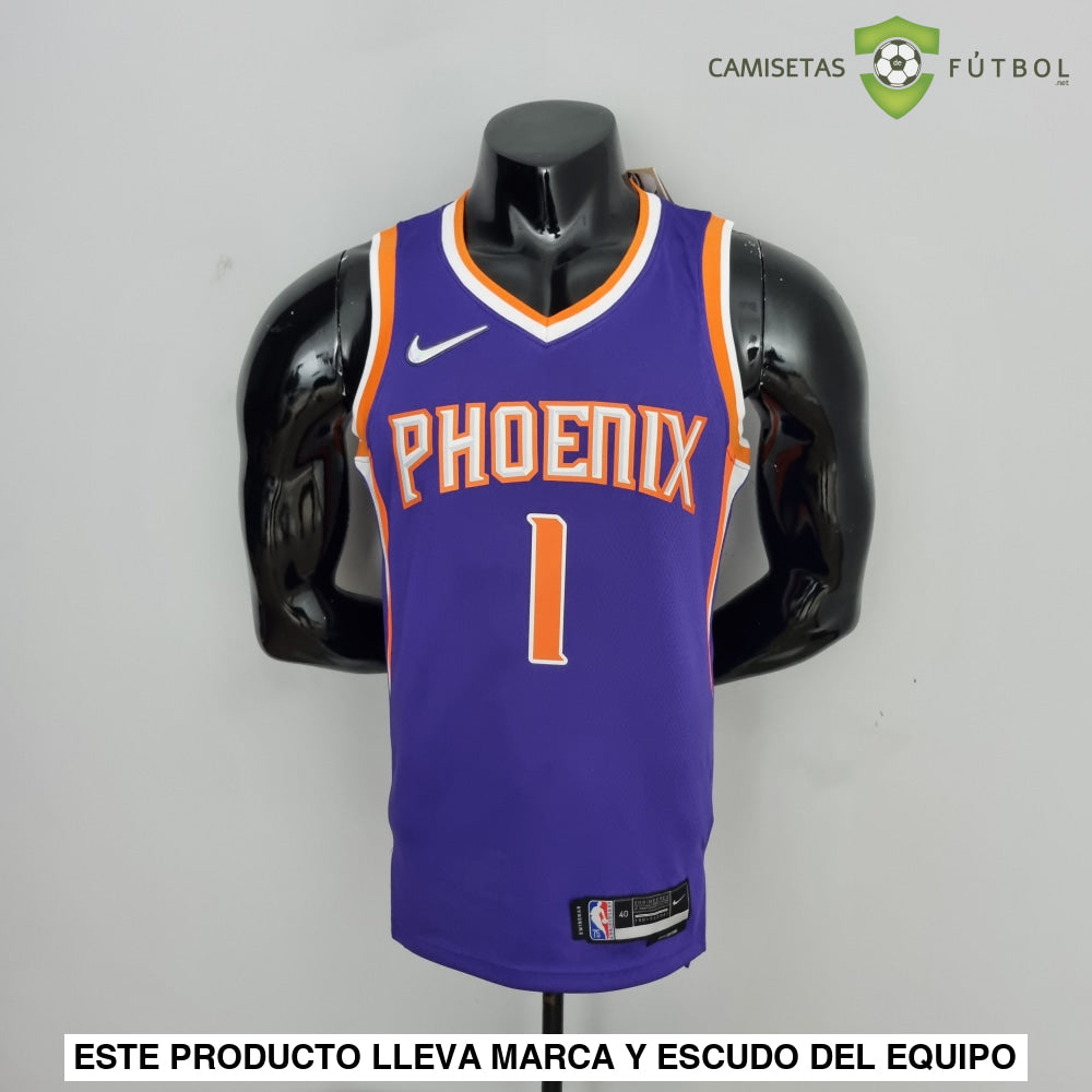 Camiseta Phoenix Suns 21-22 - Devin Booker 1 Violeta Nba