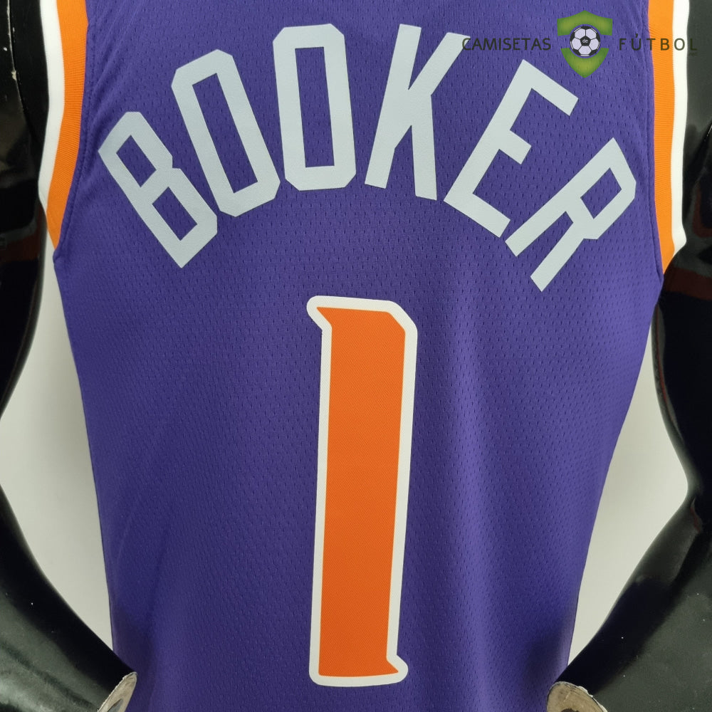 Camiseta Phoenix Suns 21-22 - Devin Booker 1 Violeta Nba