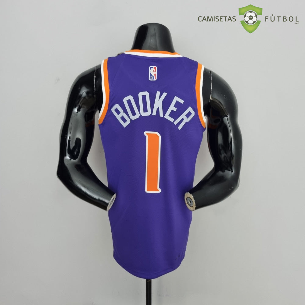 Camiseta Phoenix Suns 21-22 - Devin Booker 1 Violeta Nba