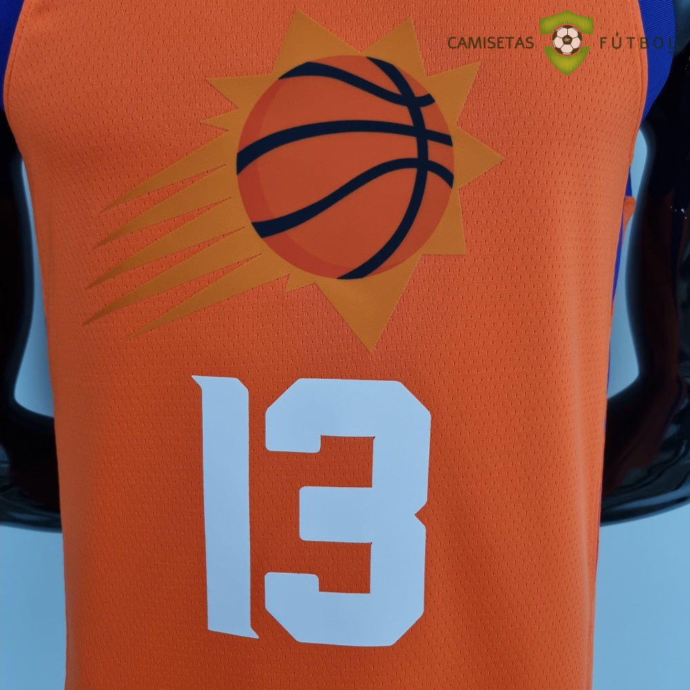 Camiseta Phoenix Suns 21-22 - Steve Nash 13 Naranja Nba