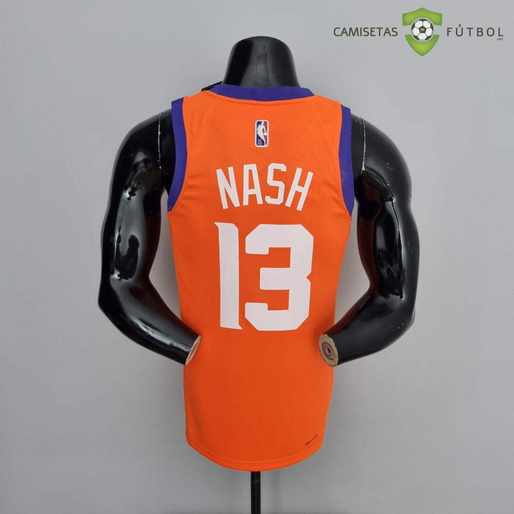 Camiseta Phoenix Suns 21-22 - Steve Nash 13 Naranja Nba