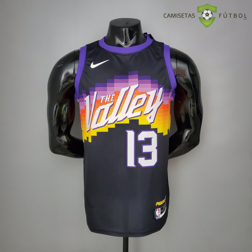 Camiseta Phoenix Suns 21-22 - Steve Nash 13 Negro Nba