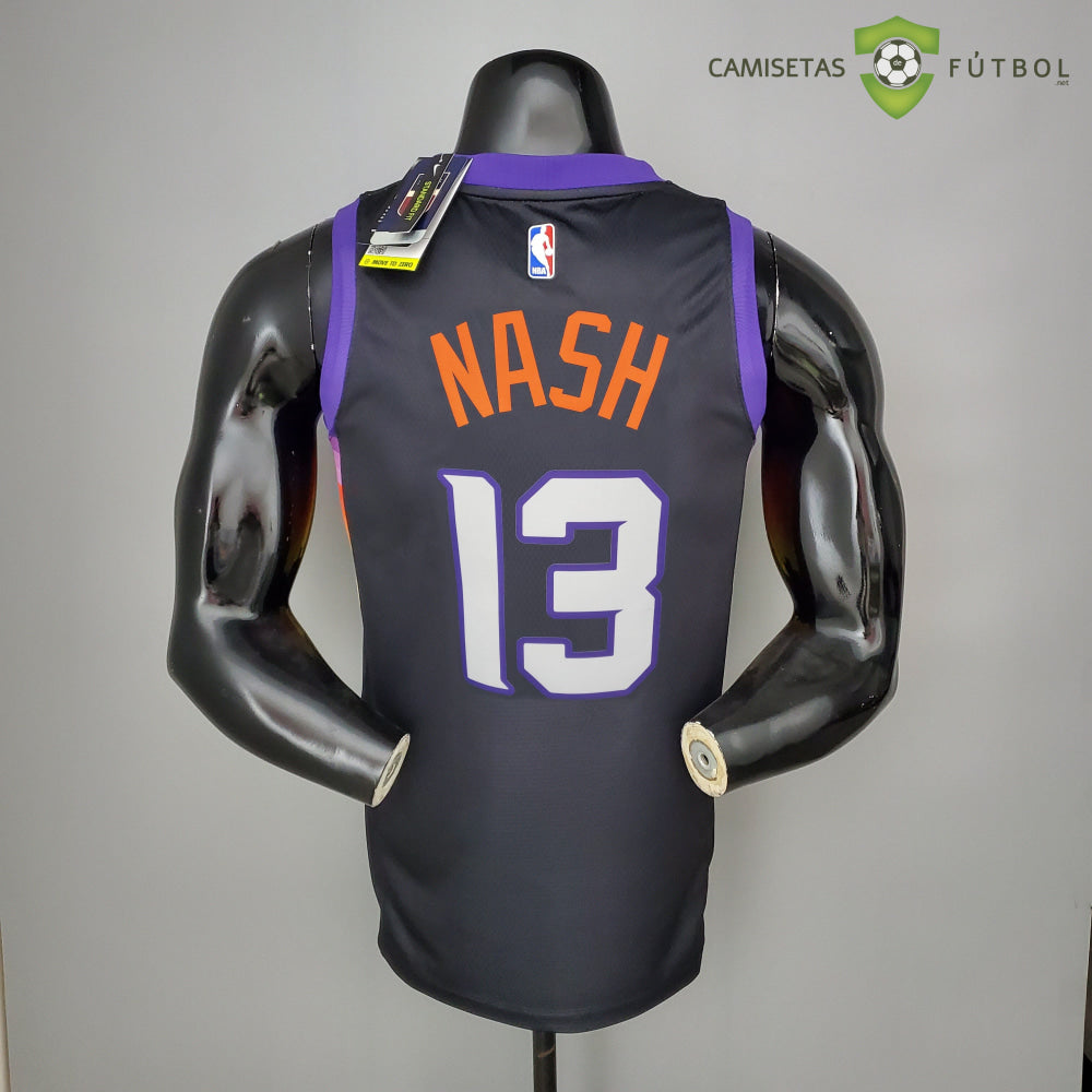 Camiseta Phoenix Suns 21-22 - Steve Nash 13 Negro Nba