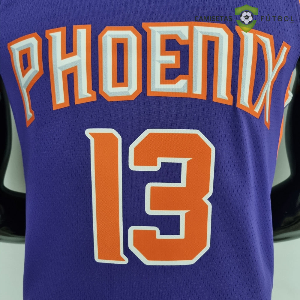 Camiseta Phoenix Suns 21-22 - Steve Nash 13 Violeta Nba
