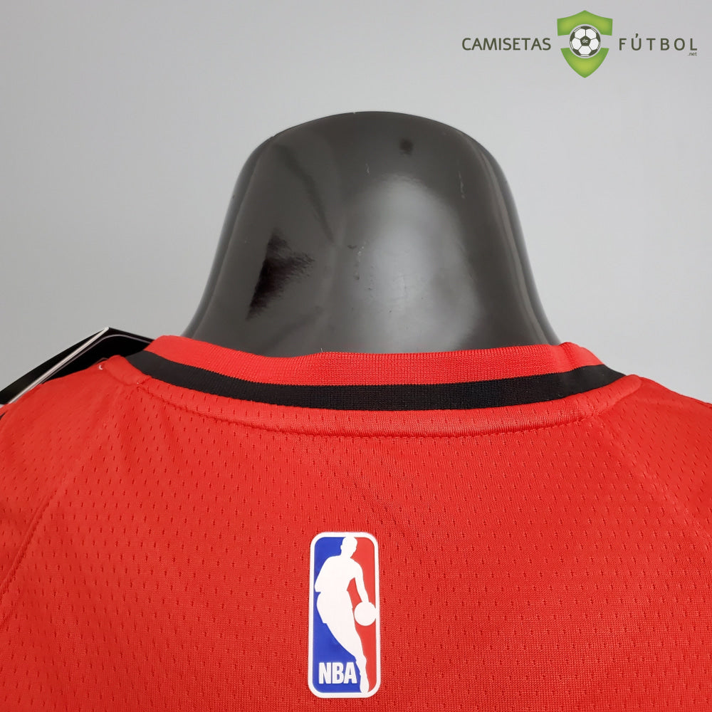 Camiseta Portland Trail Blazers 21-22 - C. J. Mccollum 3 Rojo Nba