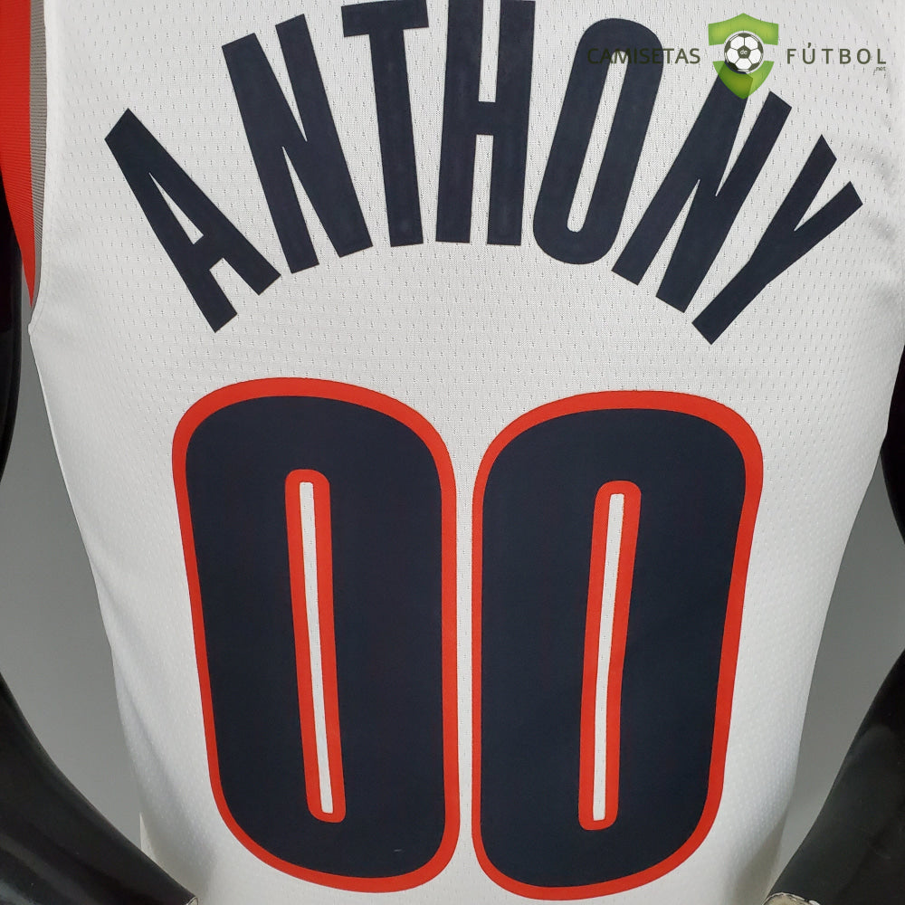 Camiseta Portland Trail Blazers 21-22 - Carmelo Anthony 00 Blanco Nba