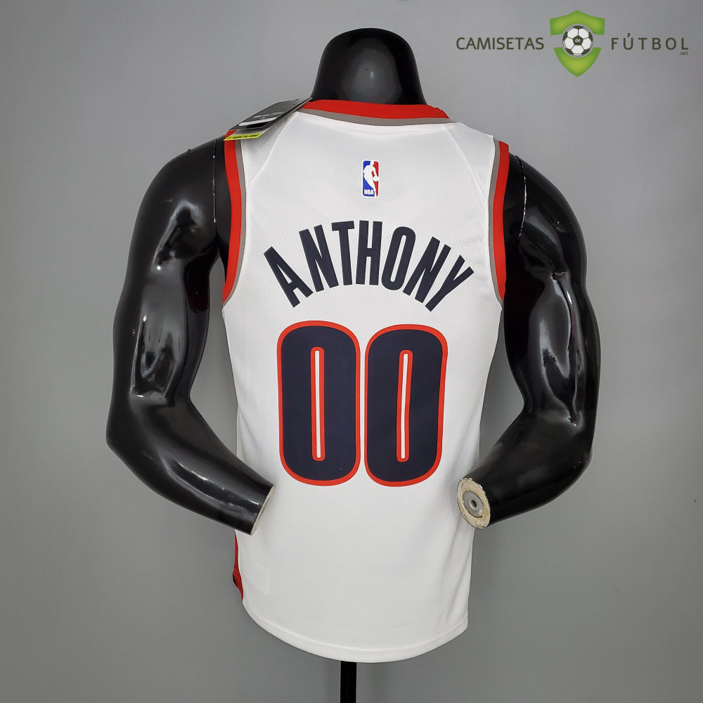 Camiseta Portland Trail Blazers 21-22 - Carmelo Anthony 00 Blanco Nba