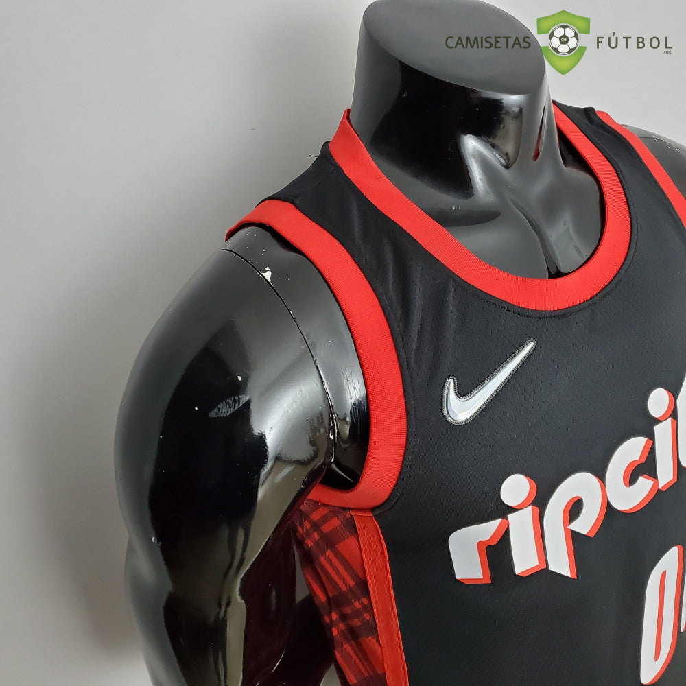 Camiseta Portland Trail Blazers 21-22 - Carmelo Anthony 00 Negro Nba