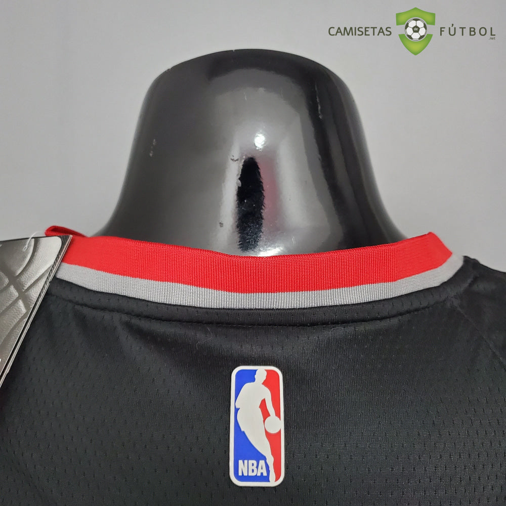 Camiseta Portland Trail Blazers 21-22 - Carmelo Anthony 00 Negro Rojo Nba