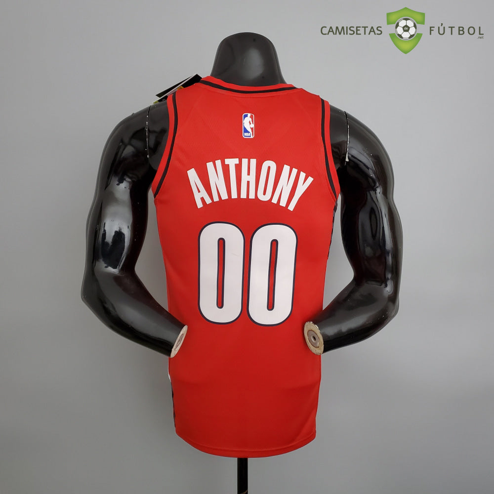 Camiseta Portland Trail Blazers 21-22 - Carmelo Anthony 00 Rojo Nba