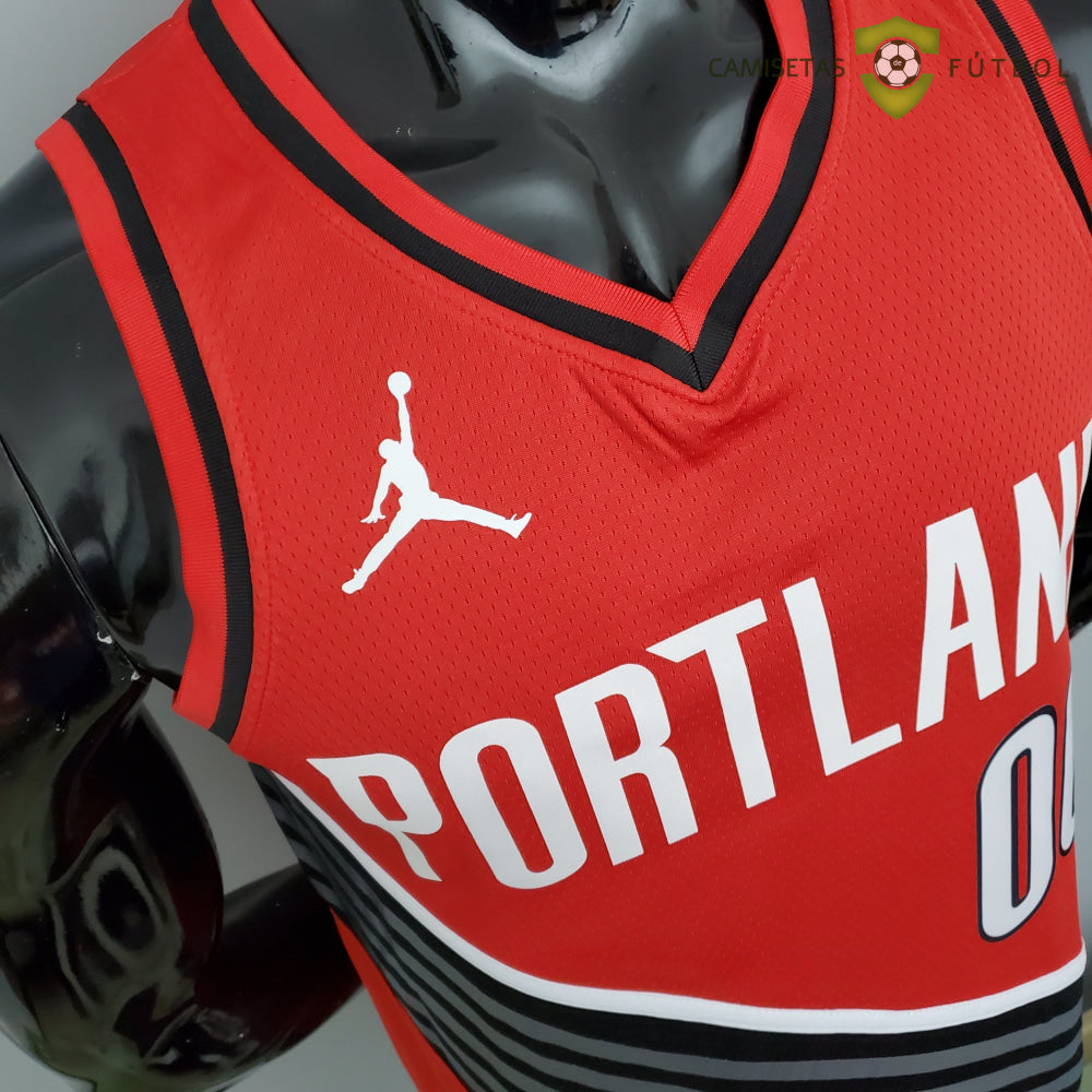 Camiseta Portland Trail Blazers 21-22 - Carmelo Anthony 00 Rojo Nba